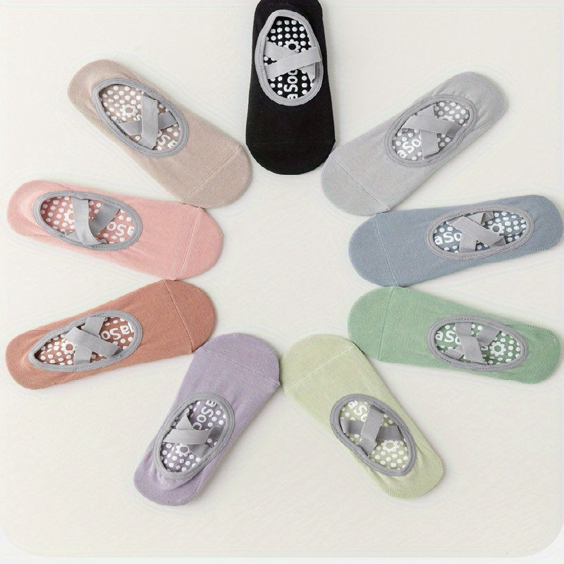 Non Slip Yoga Socks for Workout and Dance - 1 Pair