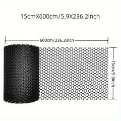 Mesh Gutter Guard Resizable Flexible Corrosion Resistance
