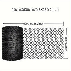 Mesh Gutter Guard Resizable Flexible Corrosion Resistance