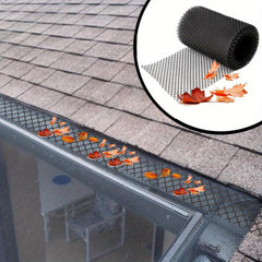 Mesh Gutter Guard Resizable Flexible Corrosion Resistance