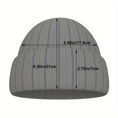 Coldproof Knit Hat with Ear Protection for Outdoor