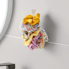 Clear Crystal Wall Hook for Jewelry and Accessories - Multifunctional Organizer