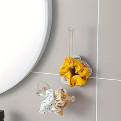 Clear Crystal Wall Hook for Jewelry and Accessories - Multifunctional Organizer