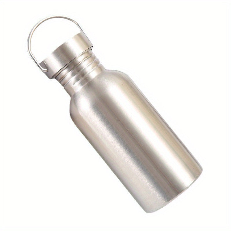 Portable Stainless Steel Water Bottle with Handle for Outdoor Travel