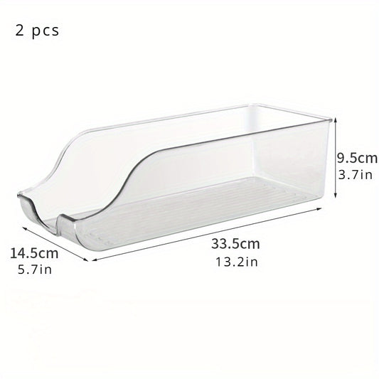 2pcs Food Storage Box Office Bathroom Kitchen Fruit And Vegetable Storage Box