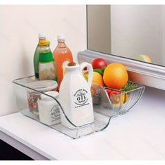 2pcs Food Storage Box Office Bathroom Kitchen Fruit And Vegetable Storage Box