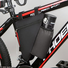 Triangle Front Tube Bag Large Capacity Waterproof Saddle Bag