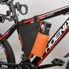 Triangle Front Tube Bag Large Capacity Waterproof Saddle Bag