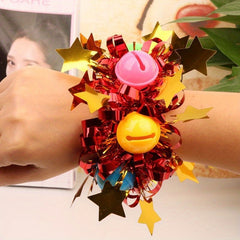 Sequin Bell Flower Bracelet Cheering Props Dancing Supplies