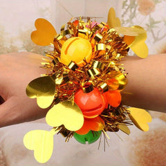 Sequin Bell Flower Bracelet Cheering Props Dancing Supplies