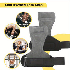 Durable Cowhide Palm Guards With Grip Straps