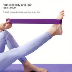 5pcs Yoga Exercise Resistance Bands - Fitness Stretching Ropes