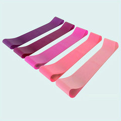 5pcs Yoga Exercise Resistance Bands - Fitness Stretching Ropes