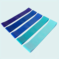 5pcs Yoga Exercise Resistance Bands - Fitness Stretching Ropes