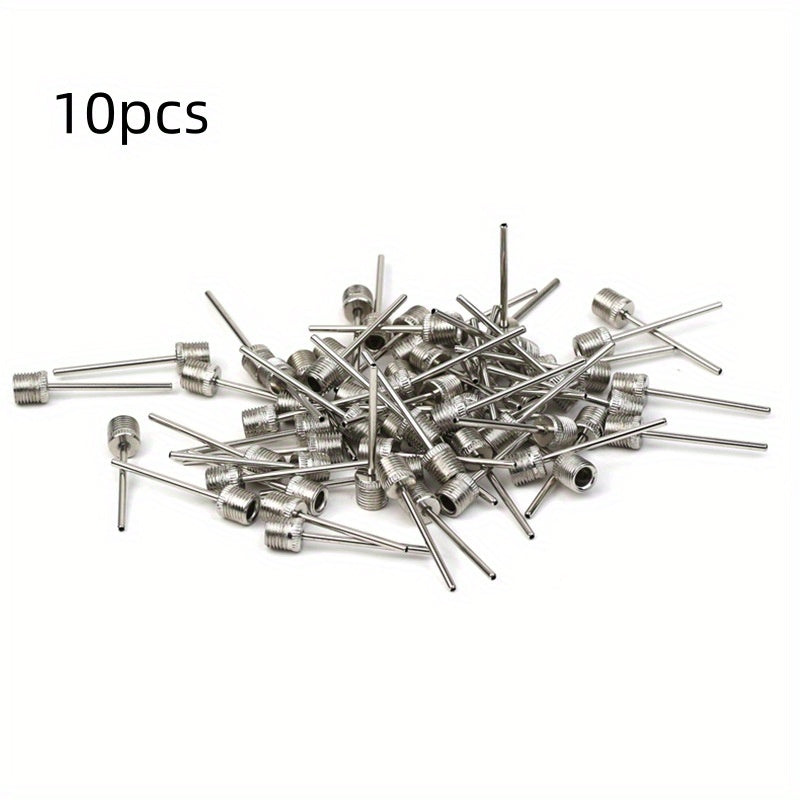 50pcs Ball Pump Needles Stainless Steel Air Pump Needles for Sports Balls