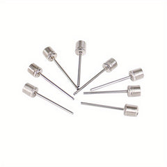 50pcs Ball Pump Needles Stainless Steel Air Pump Needles for Sports Balls