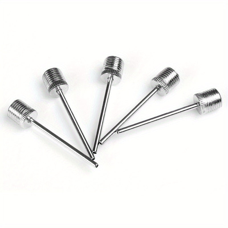50pcs Ball Pump Needles Stainless Steel Air Pump Needles for Sports Balls