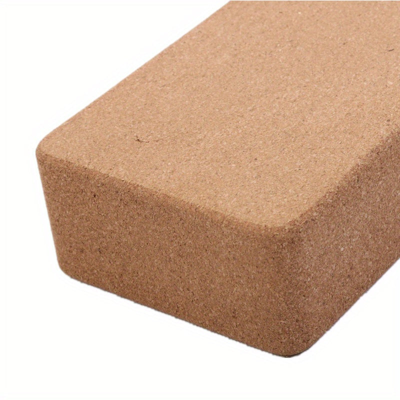 Non-slip Cork Yoga Brick for Fitness Press Training