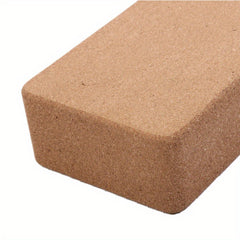 Non-slip Cork Yoga Brick for Fitness Press Training