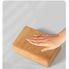 Non-slip Cork Yoga Brick for Fitness Press Training