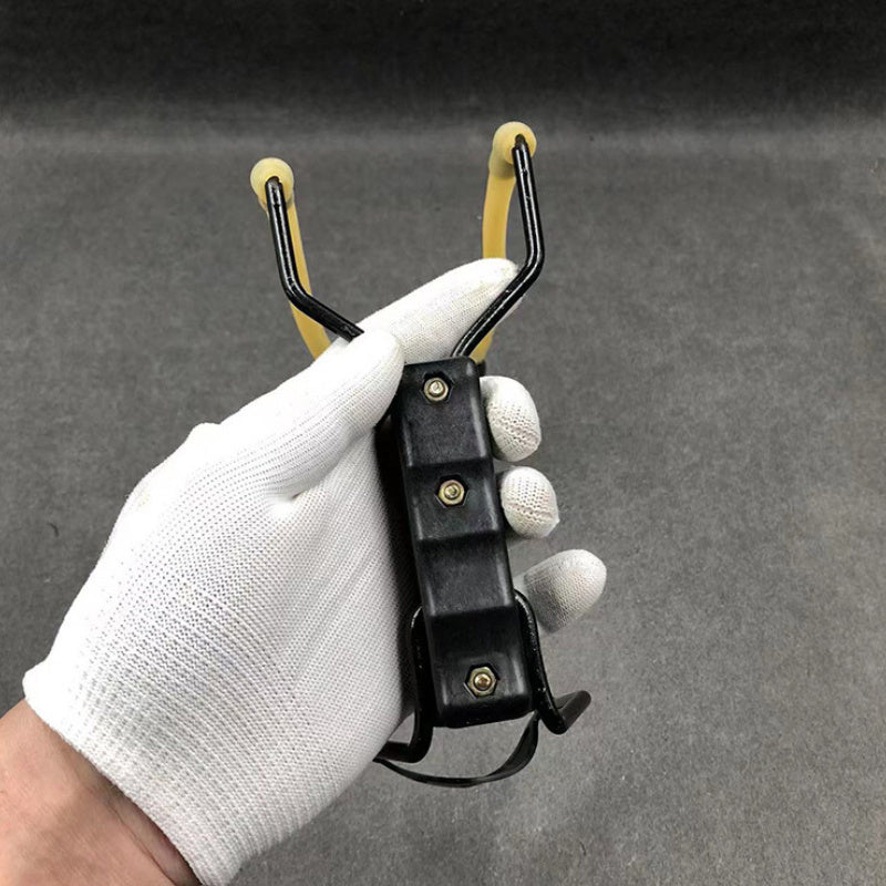 Portable Slingshot with Wristbands for Training