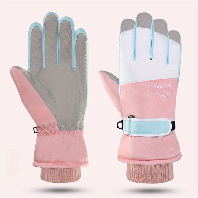 Unisex Skiing Gloves Winter Outdoor Riding & Mountaineering Gloves