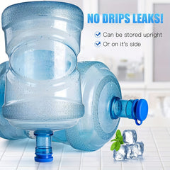 2pcs Reusable Water Bucket Lids, Dustproof & Splash-proof Rubber Cover