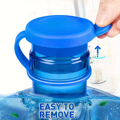 2pcs Reusable Water Bucket Lids, Dustproof & Splash-proof Rubber Cover