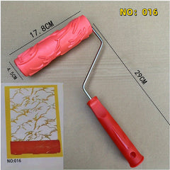 Embossing Roller Texture Paint Wood Grain Rubber Straight Grain Wall Film