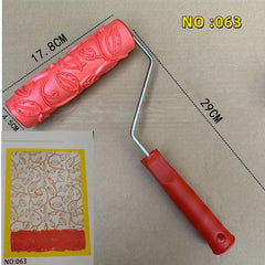 Embossing Roller Texture Paint Wood Grain Rubber Straight Grain Wall Film