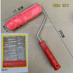 Embossing Roller Texture Paint Wood Grain Rubber Straight Grain Wall Film