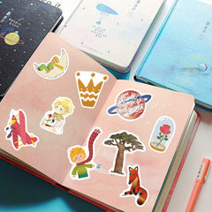 50pcs Prince Rose Sticker Fairy Tale H Cartoon Waterproof Anime Guka Sti