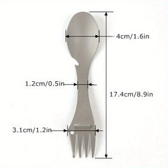 5-in-1 Titanium Stainless Steel Tableware Bottle Opener