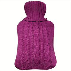 Soft Knitted Hot Water Bottle Cover Removable & Washable Comfortable Hot Bag