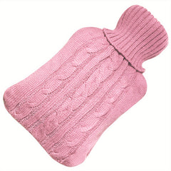 Soft Knitted Hot Water Bottle Cover Removable & Washable Comfortable Hot Bag