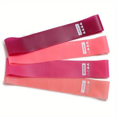 5pcs Elastic Hip Training Rope for Body Shaping Stretching Yoga