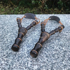 Bamboo Wooden Slingshot Toy for Outdoor Fun