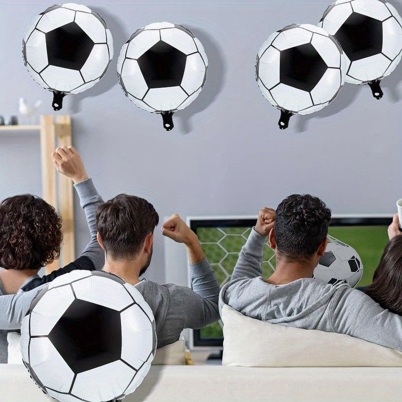 20pcs Sports Foil Balloon Set Baseball Football Basketball Metal Balloon