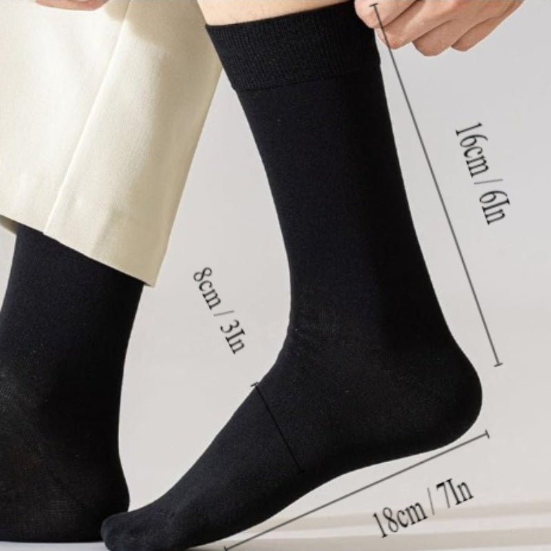 6 Pairs Men's Sweat Absorbing Anti Slip Sports Socks