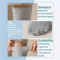 6 Pairs Men's Sweat Absorbing Anti Slip Sports Socks
