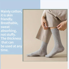 6 Pairs Men's Sweat Absorbing Anti Slip Sports Socks