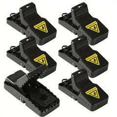 6pcs High Sensitivity Mouse Trap Clips, Fully Automatic, No Mouse Harassment