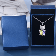 Colorful Little Bear Pendant Bracelet - Party Jewelry Christmas Gift