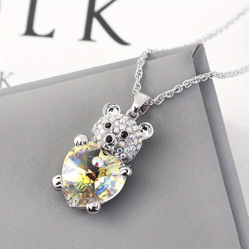 Colorful Little Bear Pendant Bracelet - Party Jewelry Christmas Gift