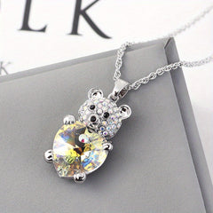 Colorful Little Bear Pendant Bracelet - Party Jewelry Christmas Gift