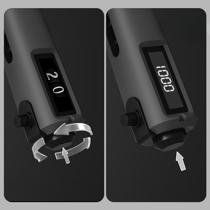 Adjustable Grip Strengthener with Electronic Count