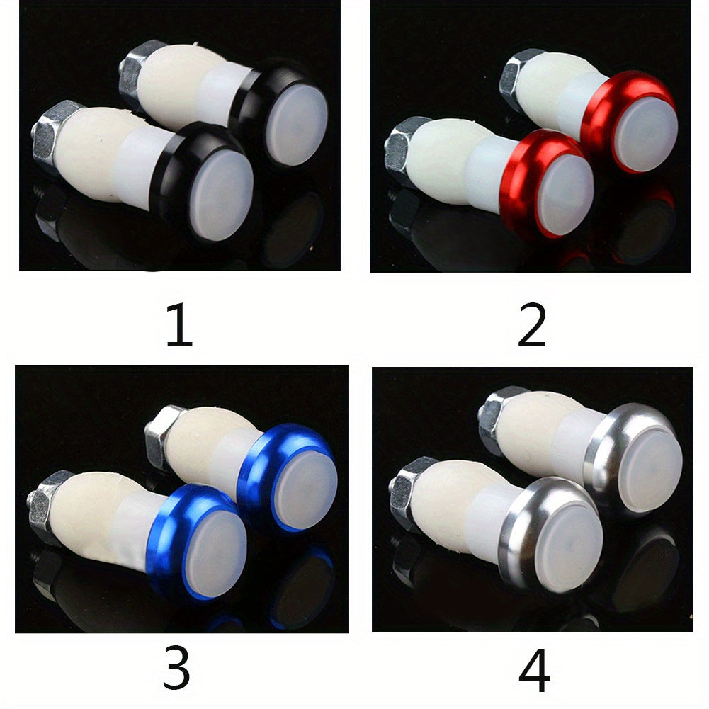 Safety Cycling Bike Turn Signal Handle Bar End Plug LED Red Light Lamp XR Hot