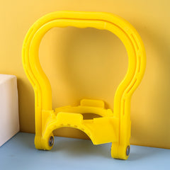 Portable Double Rings Water Bucket with Handle, Labor-saving