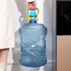 Portable Double Rings Water Bucket with Handle, Labor-saving