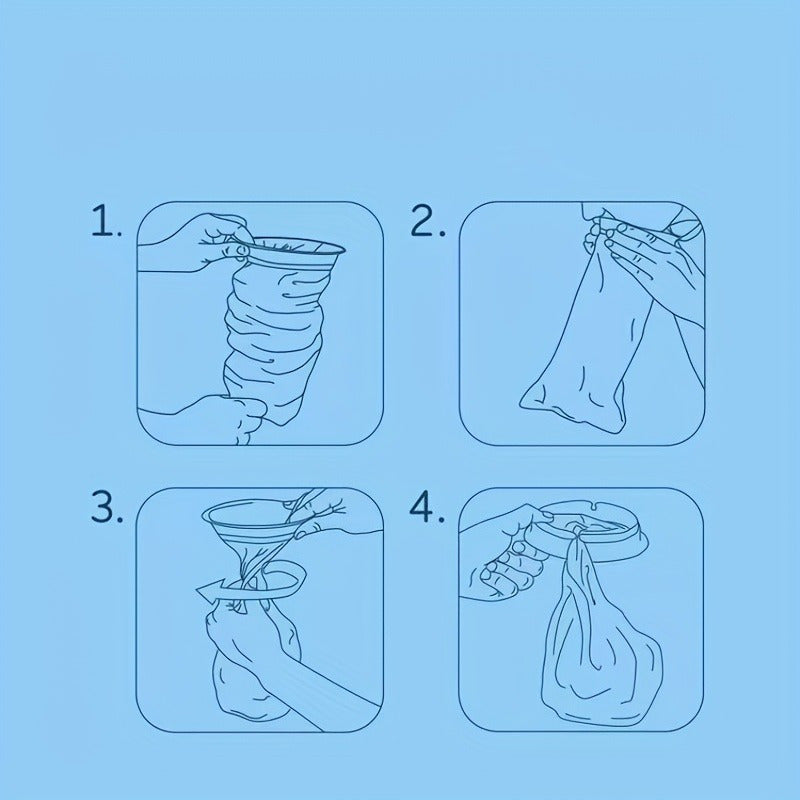 Portable Vomiting and Urine Bags for Outdoor Travel and Camping 1pc 10pcs